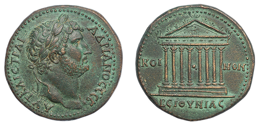 Koinon of Bithynia, Hadrian, 117-138 A.D.