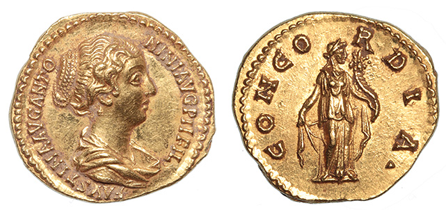 Faustina II, wife of Marcus Aurelius