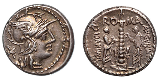 Ti. Minucius, Augurinus, c.134 B.C.