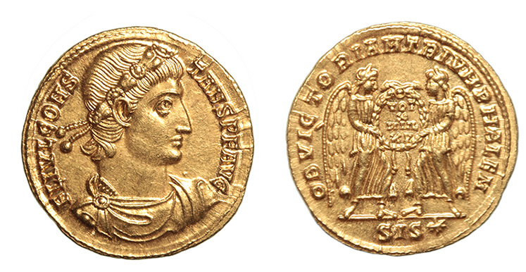 Constans, 337-350 A.D. Siscia, ex: Pierre Bastien