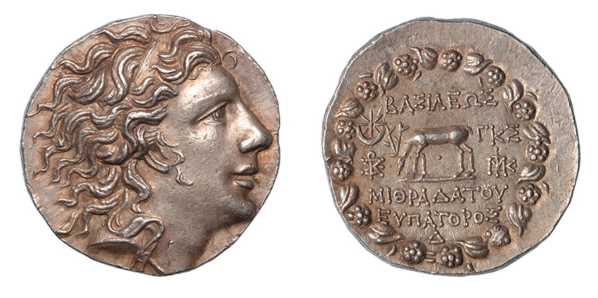 Pontic Kings, Mithradates VI,  120-63 B.C.