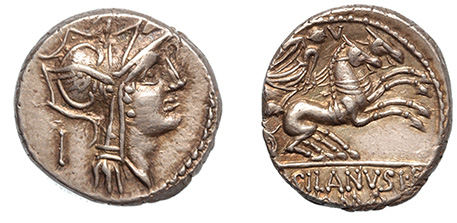 D Silanus, 90 B.C.