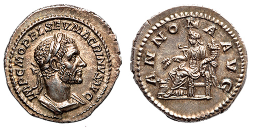 Macrinus, 217-218 A.D.