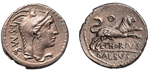 L. Thorius Balbus, 105 B.C.