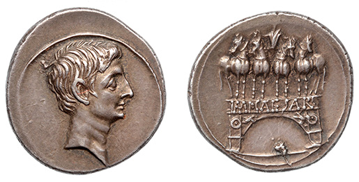 Octavian, 30-29 B.C.