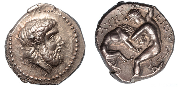 Paeonian Kings, Lykkeios, c.358-335 B.C.