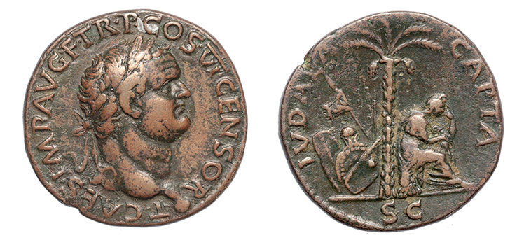 Titus, 79-81 A.D. Judae Capta type