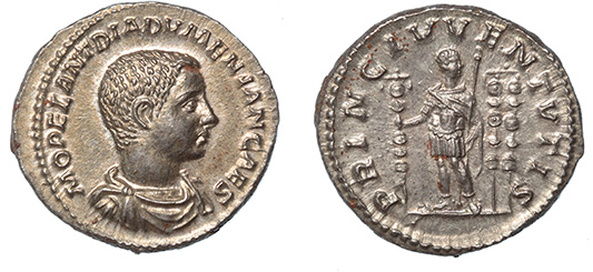 Diadumenian, 218 A.D.