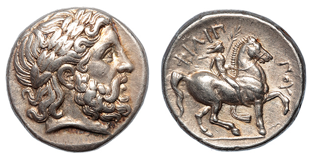 Macedonian Kings, Philip II, 359-336 B.C.