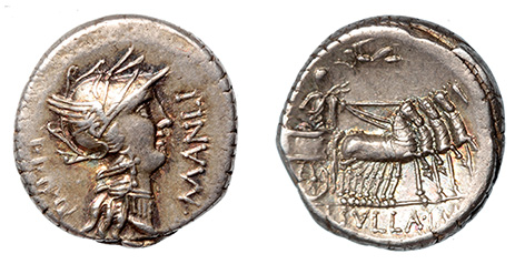 L. Sulla imperator, L. Manlius Torquatus, 82 B.C.