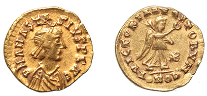 Burgundian, Gundobald, 480-516 A.D.