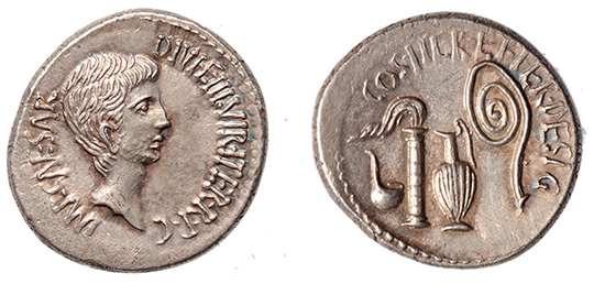Octavian, 37 B.C.