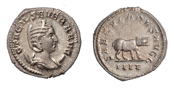 Otacila Severa, wife of Philip I, 244-249 A.D.